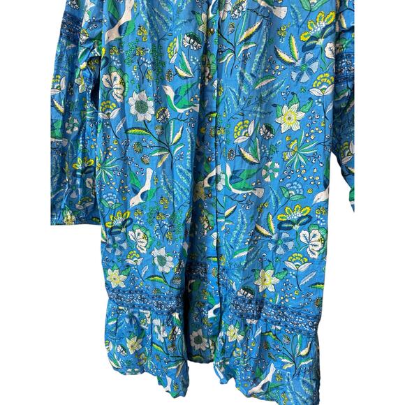 PRINTFRESH NWT Claudia Dress in Painters Garden Size 3X $198 MSRP Anthropologie - Picture 4 of 12